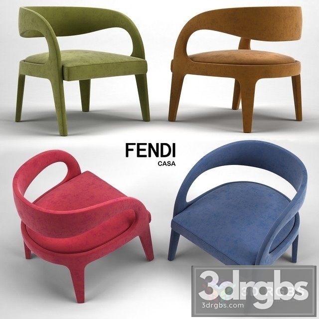 Fendi Casa Berenice Armchairs