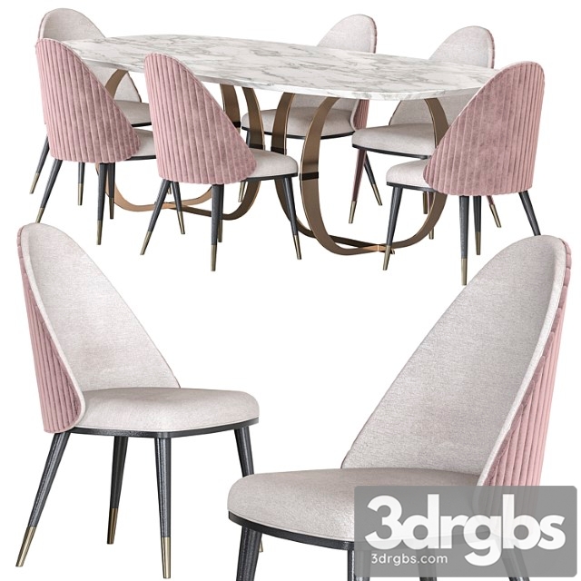 Capital Collection Convivio Table And Diva Chair Dining Set