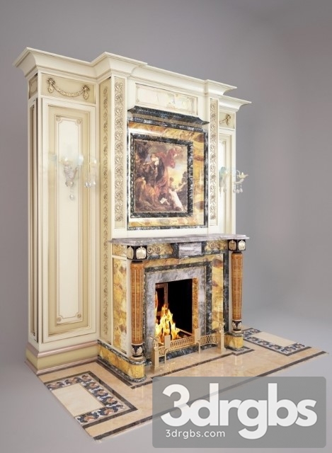 Fireplace Marble Decor