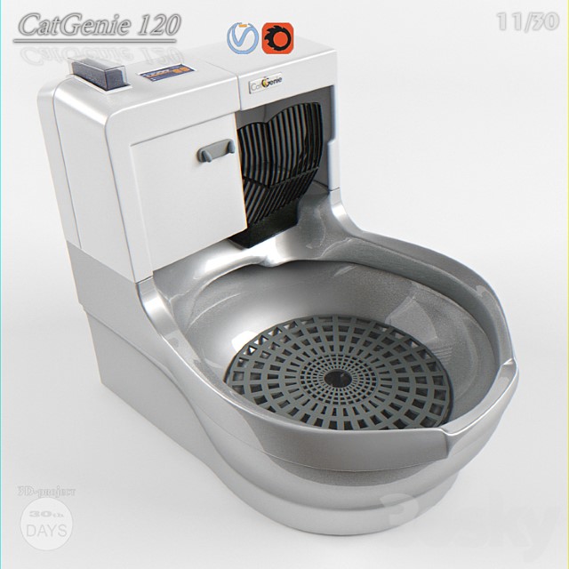 Automatic Cat Toilet Tsatgenie 120