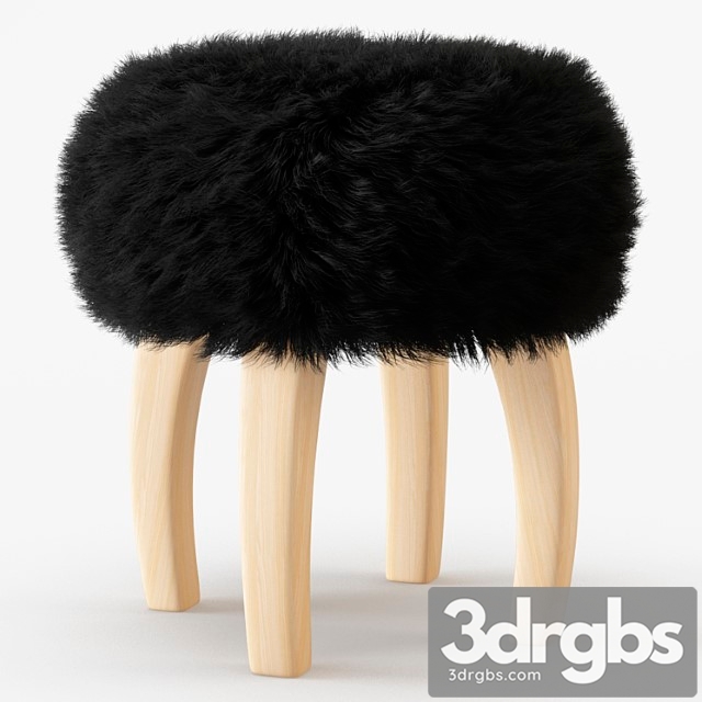 Patagonia sheepskin stool 2