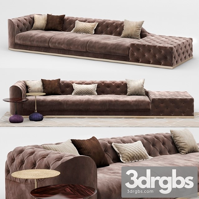 Longhi milton sofa special composition 2