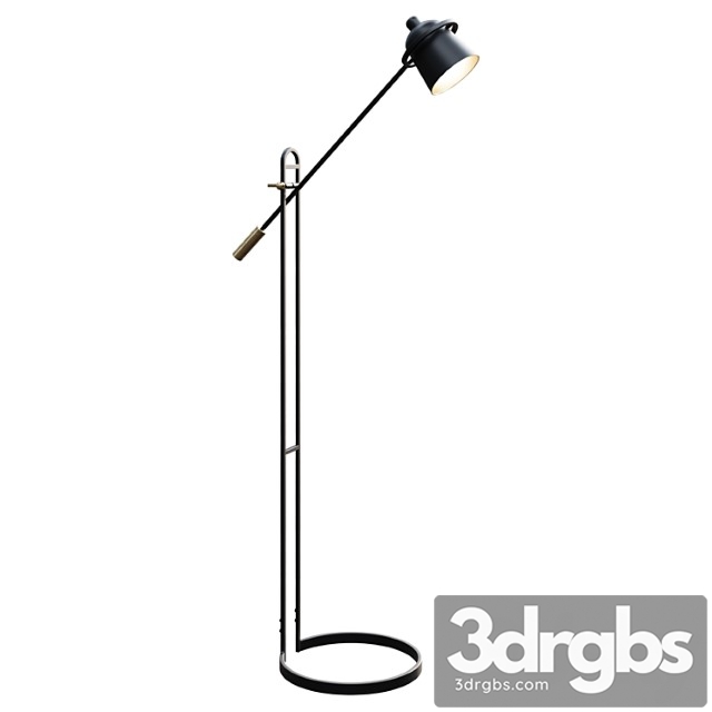 Loop base balance floor lamp floor lamp