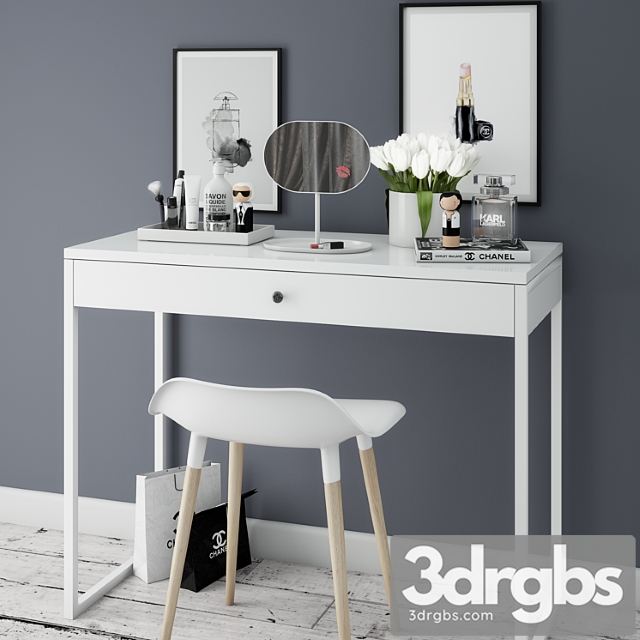 Dressing table with decoration 2