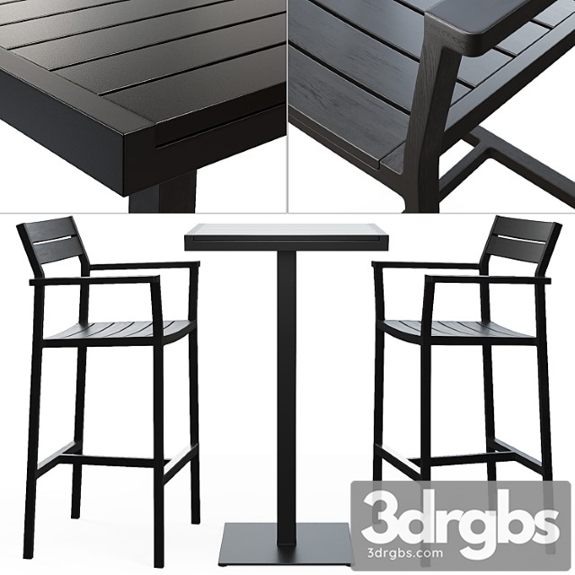 Design within reach   eos bar stool and bar-height table 2