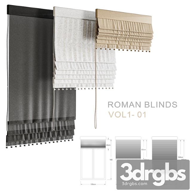 Roman Blinds Vol1 01