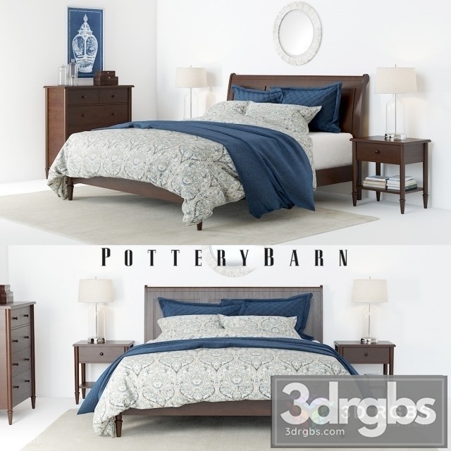 Pottery Barn Crosby Bed