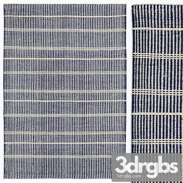 Dash & albert samson navy rug carpet