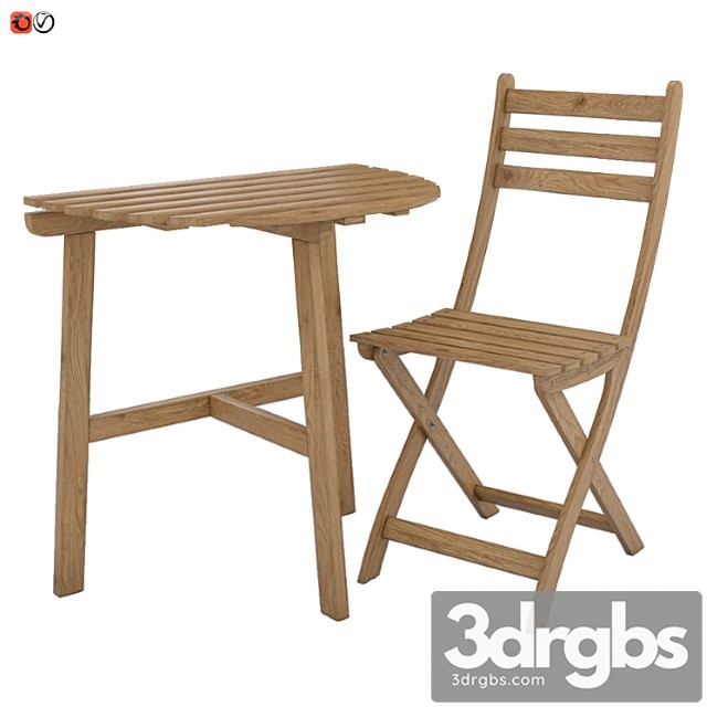 Table Chair Ikea Askholmen 02