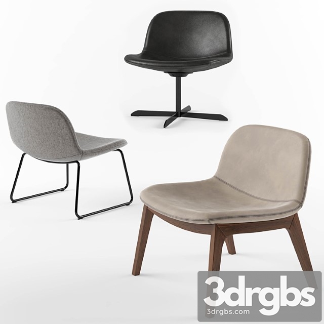 Calligaris college lounge chair 2