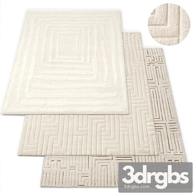 Rug Restoration Hardware Set 2