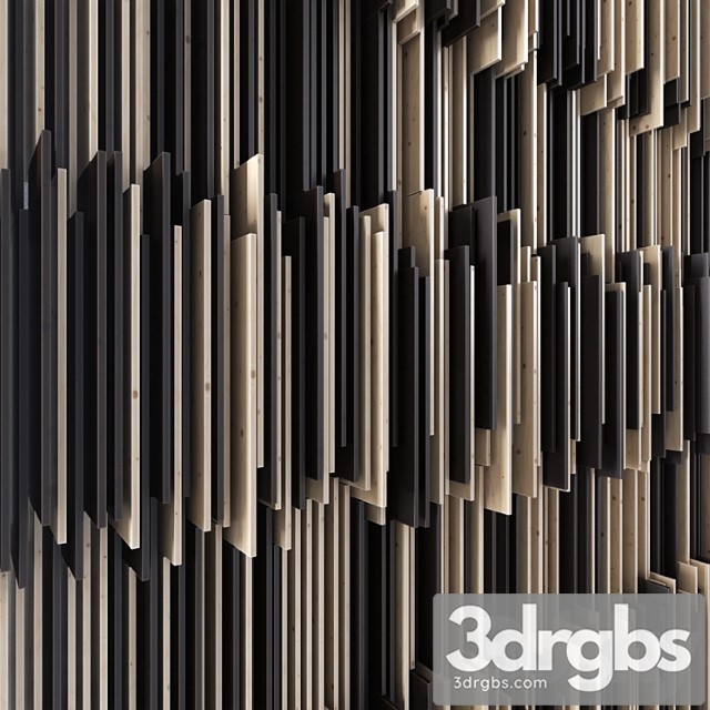 Parametric Wooden Panel Strokes