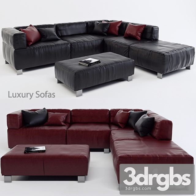 K + w luxury lounge sofa - loft 7490 corner 2
