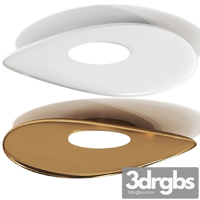 Loop ceiling lamp by fabbian