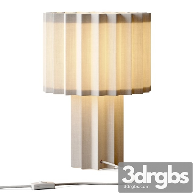 Folkform for Orsjo Belysning Plisse Table Lamp