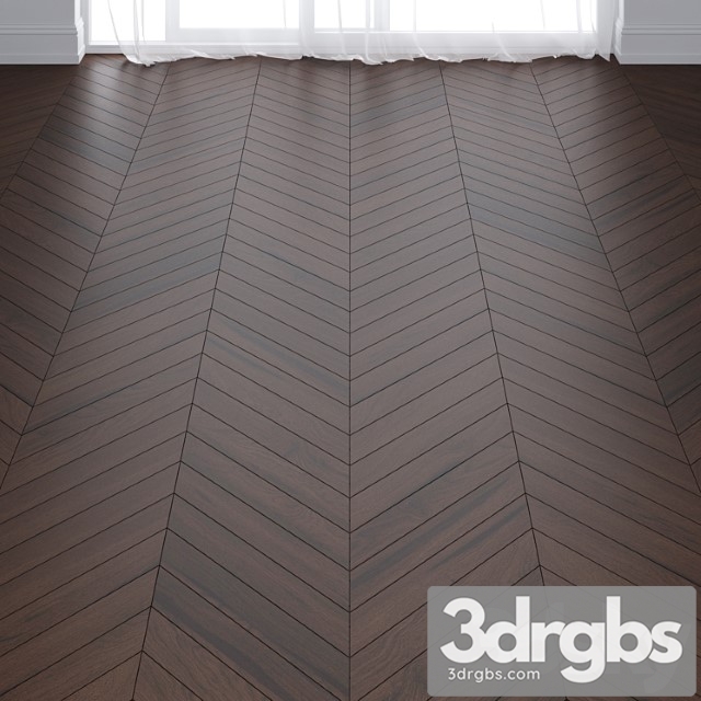 Ebony Oak Wood Parquet Floor in 3 types