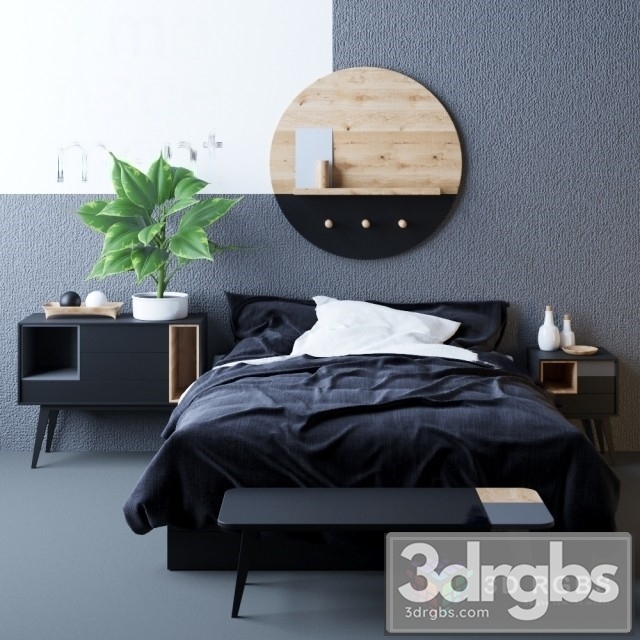 Scandinavian Bed