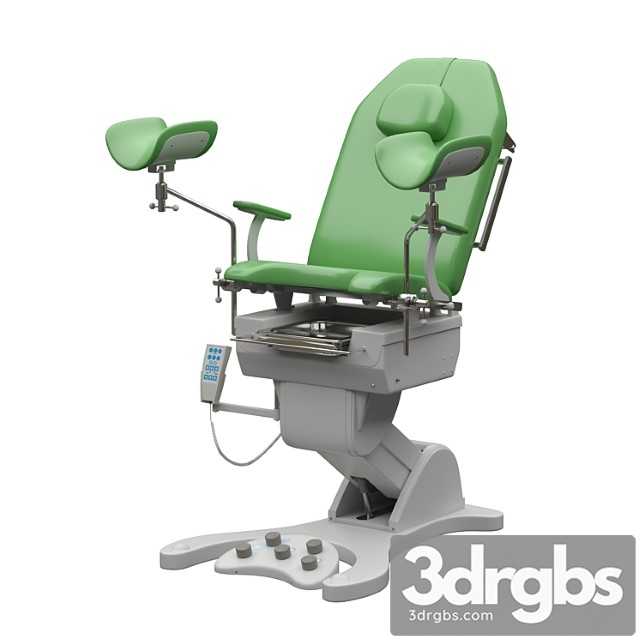 Gynecological chair clear