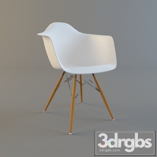 Eames Plastic Arm Chair DAW Chair Vitra