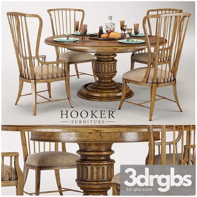 Hooker furniture grandover round single 2