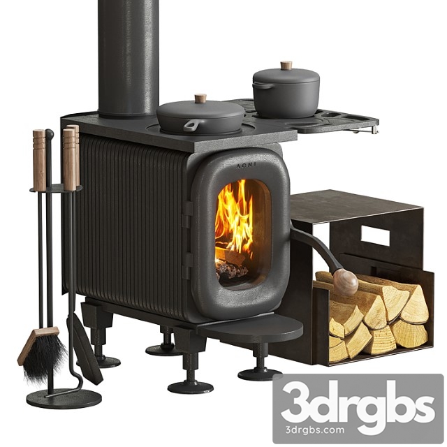 Wood burning stove agni