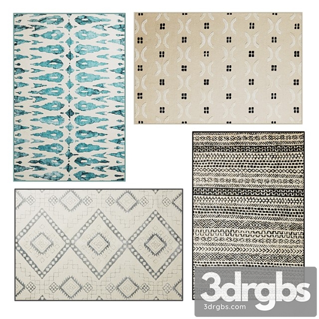 Anthropologie rug set 1