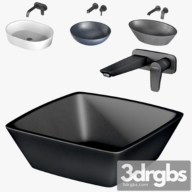 Corian sinks with hansgrohe mixers