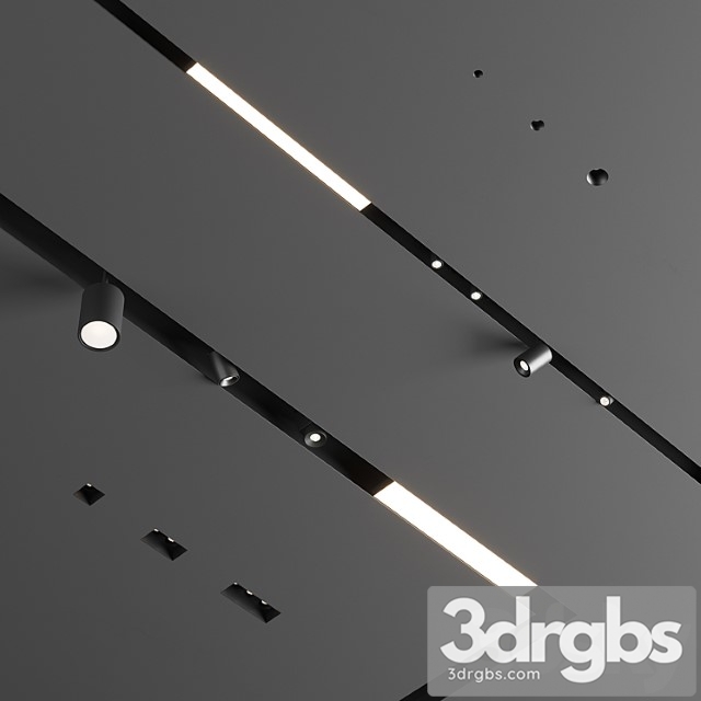 Flexalighting linear and trimless downlights