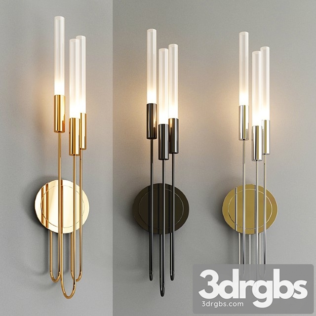 Gala torch sconce