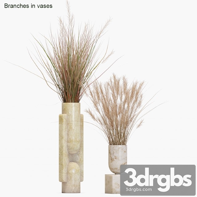 Branches in vases _2