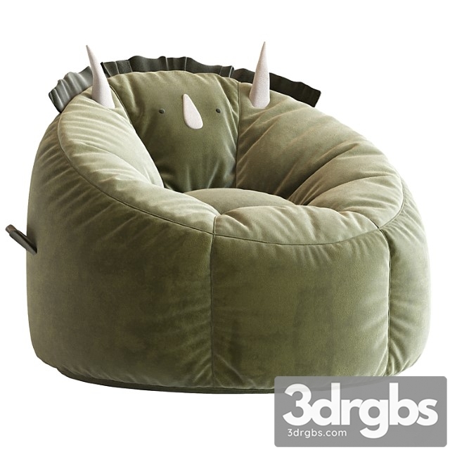 Dinosaur bean bag chair