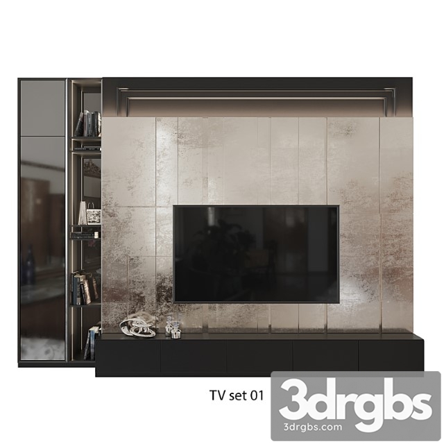 Tv wall set.01