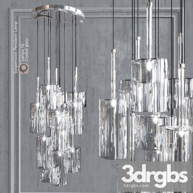 Pendant Lamp Akso Light Spellray Sp Lamps 12 Crystal Glass