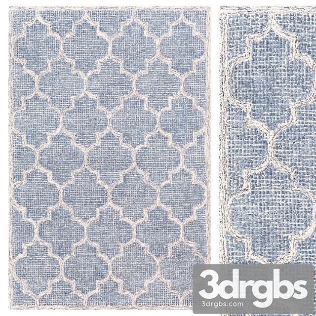 Langdon handmade trellis area rug