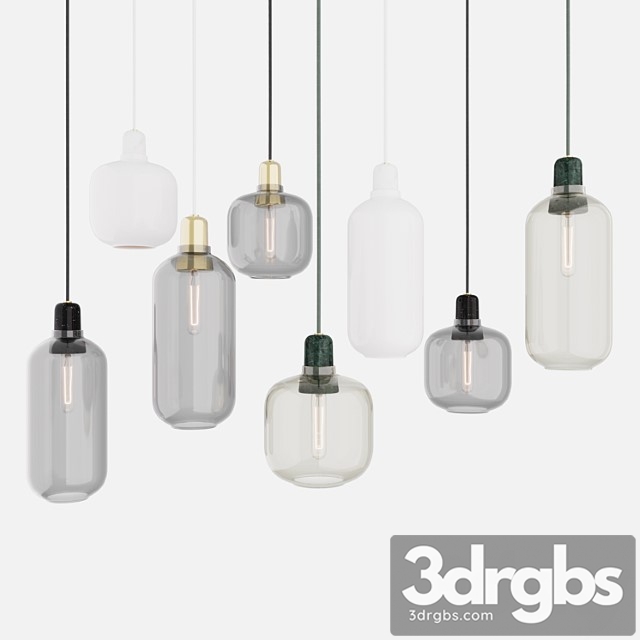 Amp pendant lamps by normann copenhagen