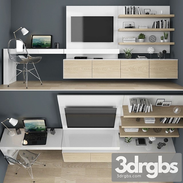 Tv stand set 05