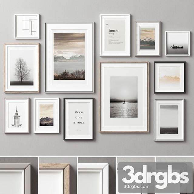 Picture Frames Set 205