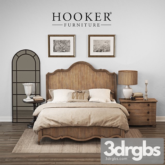 Bedroom set hooker 2