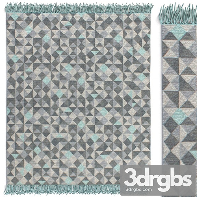 Grit ground lafayette mist rug carpet