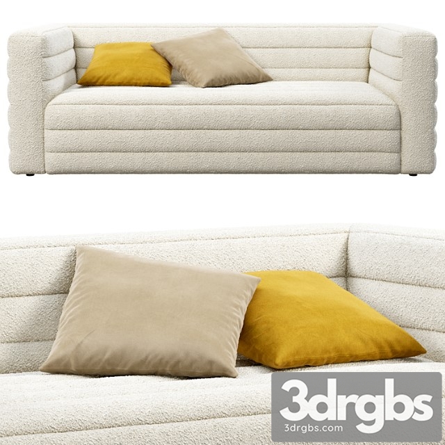 Cb2 strato boucle sofa
