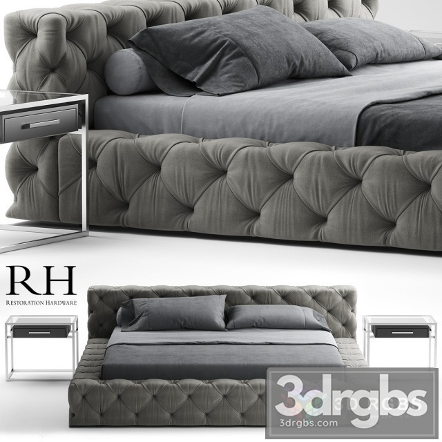 RH Soho Bed