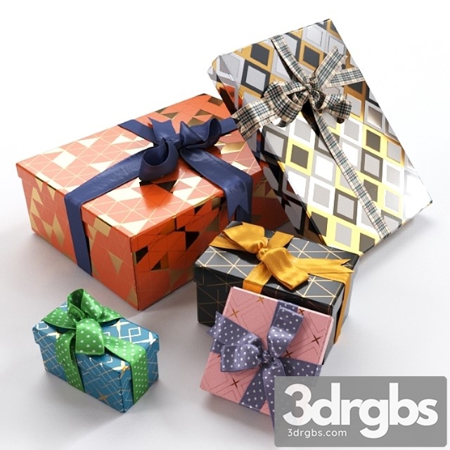 Gift boxes with bows part 4