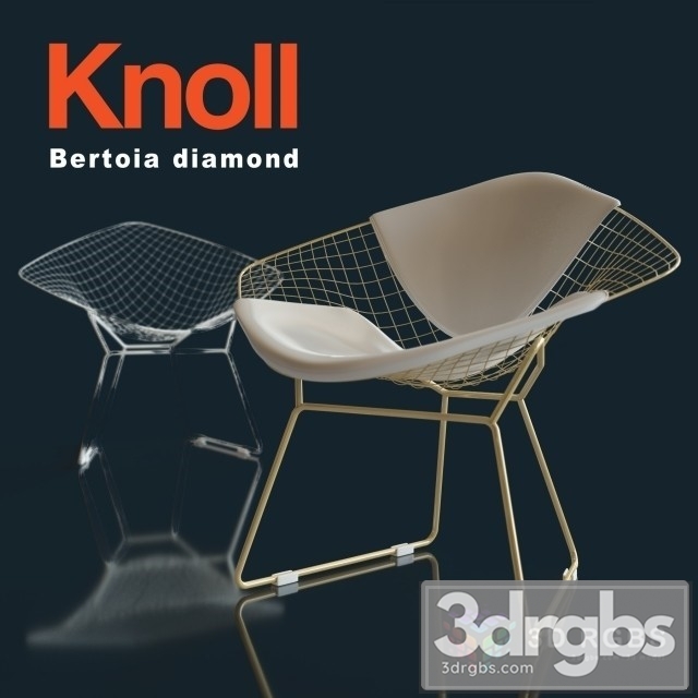 Knoll Bertoia Diamond Lounge Adult Chair