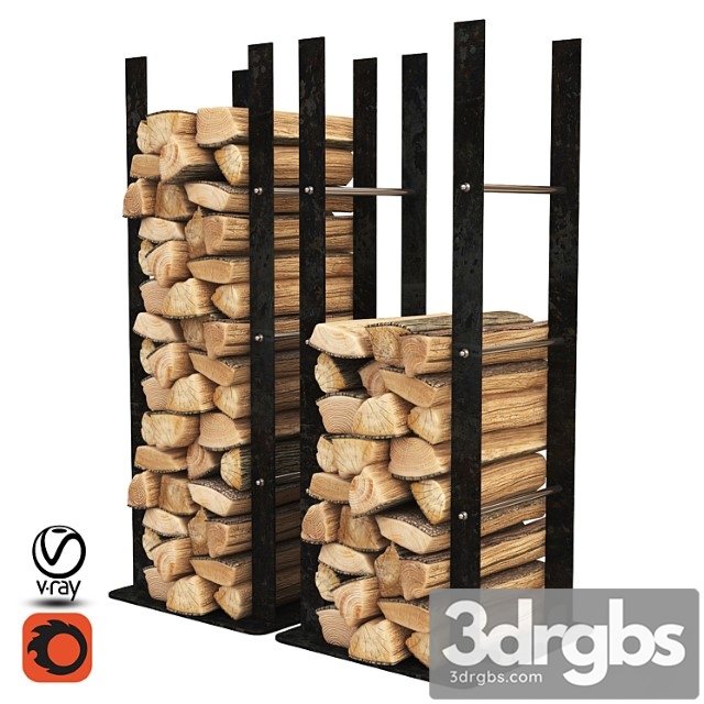 Firewood storage rack