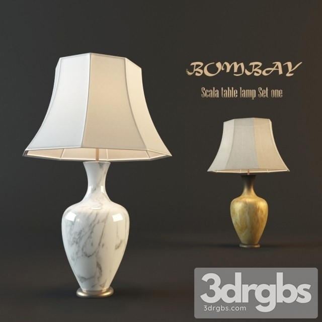 Scala Table Lamp Set One