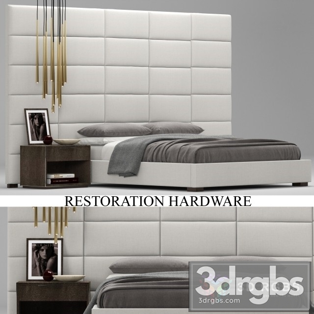 RH Restangle Bed