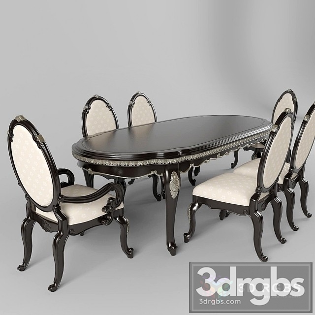 Fendi Casa Neoclassic Dining Table