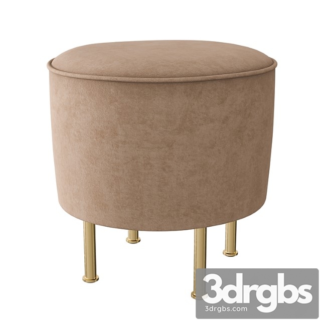 Modern Line Pouffe