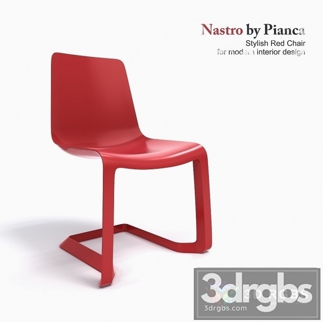 Pianca Nastro Red Chair