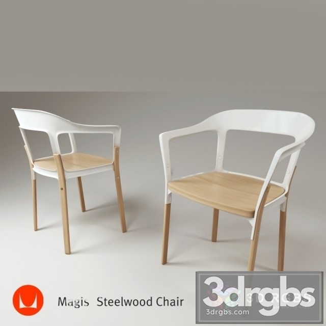Magis Steel Wood Chair